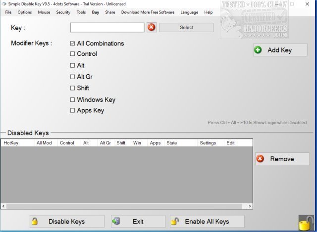 Simple Disable Key 12.13 Crack with Keygen Key (Latest 2023)