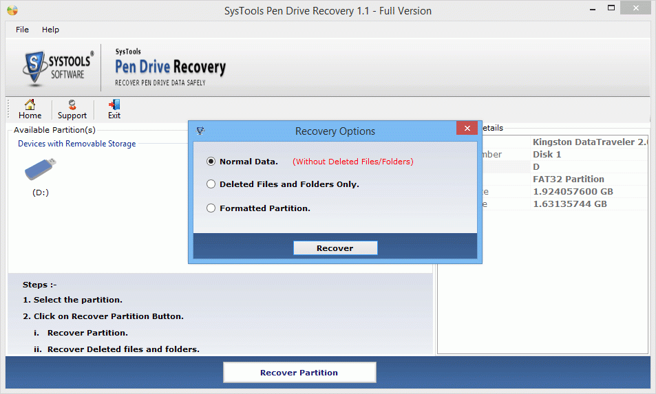 SysTools Pen Drive Recovery 16.4.0 Crack + Full Activation Key Download [2022]