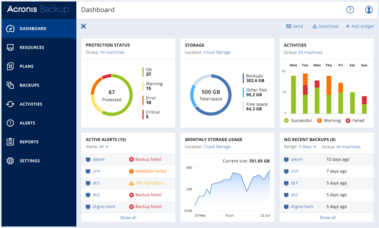 Acronis Cyber Backup 15.1.1 Crack + Activation Key 2023